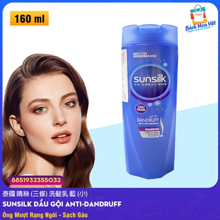 Dầu Gội SUNSILK Thái Anti-Dandruff (Chai 160ml)